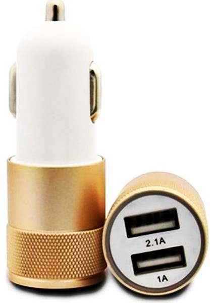 Space Çakmak Soketi Çift Usb'li-Altın / ICCA84-1 fiyatları