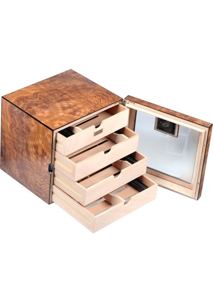 4 Çekmeceli Karaağaç 100*S Humidor Q217.0