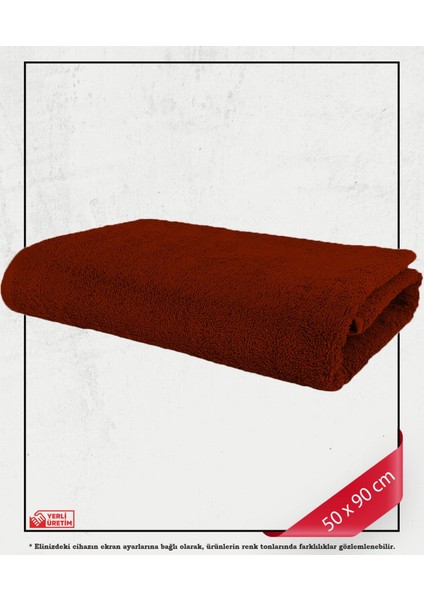%100 Pamuk Havlu Yüz ve Fitness Havlu Seti Kırmızı - Hassas Ciltlere Özel 6 Adet fiyatları