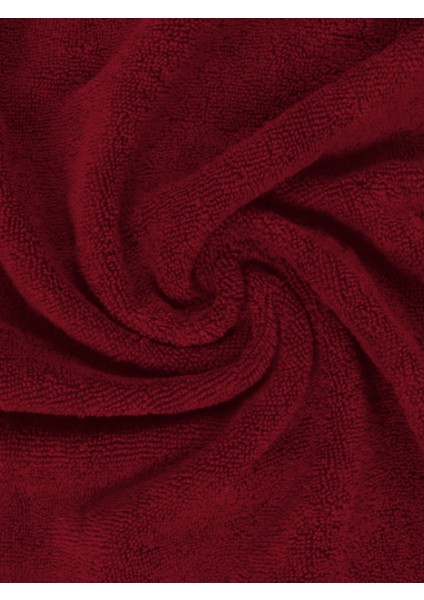 %100 Pamuk Havlu Yüz ve Fitness Havlu Seti Kırmızı - Hassas Ciltlere Özel 12 Adet fırsatları