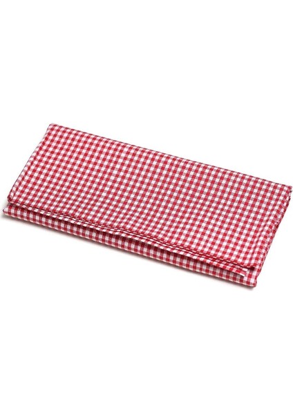 Küçük Kare Desen Pötikareli Masa Örtüsü Kırmızı – Sofra Bezi ve Piknik Örtüsü Tredn Tasarım