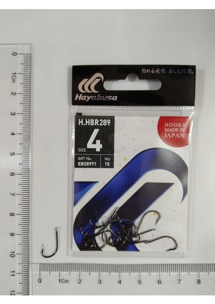 Hhbr 289 Black Nickel Olta Iğnesi 15' Li Paket No : 4