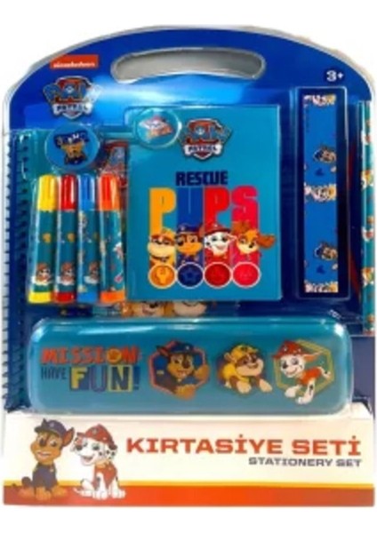 Paw Patrol Kırtasiye Seti Kalem Kutulu 11 Parça