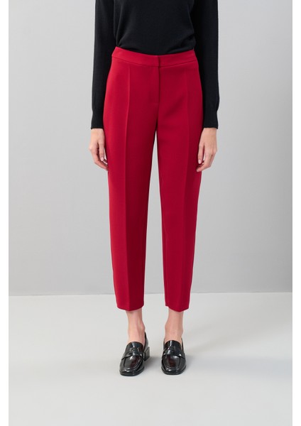 Sigaret Dokuma Pantolon Bordo K2512058_008 fırsatları