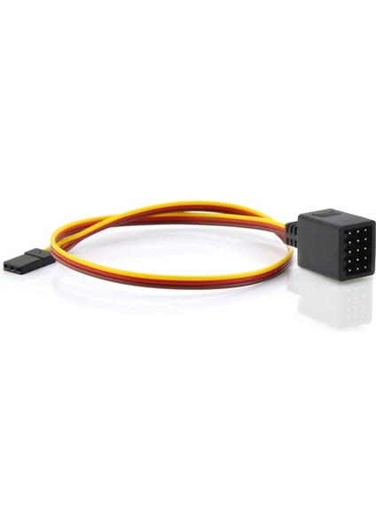 Mini Servo Y Hattı Uzunluğu 355MM Uzaktan Kumanda Kablosu Uzatma Teli Futaba Jr Rc Araba Eksenel SCX10,1 Ila 5 (Yurt Dışından)