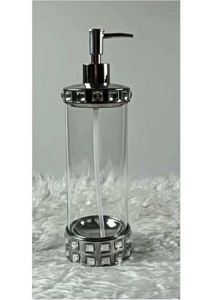 Helen Sıvı Sabunluk 27*8 Gümüş