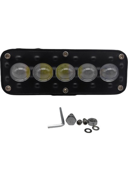Offroad Sis Lambası 2 X4 x 11,5cm Beyaz-Sarı Gündüz Ledi Kırmızı / LASS384