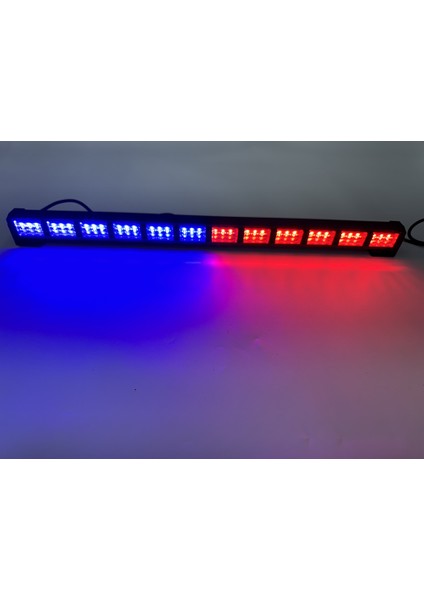 17 Fonksiyonlu Çakar Lamba 57,8cm Kırmızı-Mavi 12-30V / LAPA199-2 fiyatları