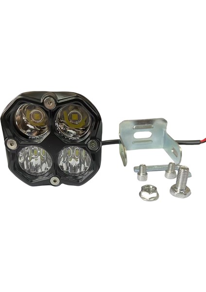 Offroad Sis Lambası Beyaz 20W 12-60V Set 7.8x 6.8x7.8cm / LASS391