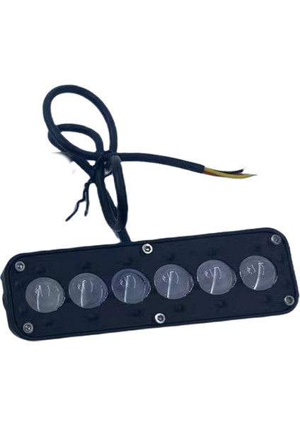 Offroad Sis Lambası 2 X4 x 13,5cm Beyaz-Sarı Gündüz Ledi Kırmızı / LASS385