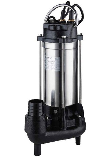 Wnp 7-12T gr Kırıcılı Foseptik Drenaj Dalgıç Pompa 16 Mss 15 M³/h TRIFAZE(380V)