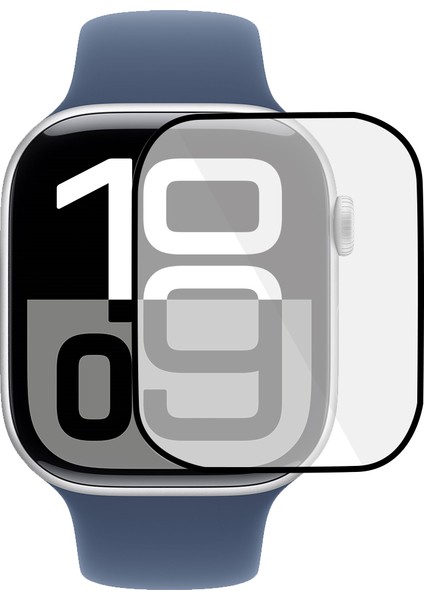 Apple Watch Series 10 46MM Için Tpu Ekran Koruma Filmi - Şeffaf AL3384
