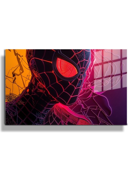 Sanatsal Yapayzeka, Creative Art, 3D Dekoratif Baskı Yatay Cam Tablo 144