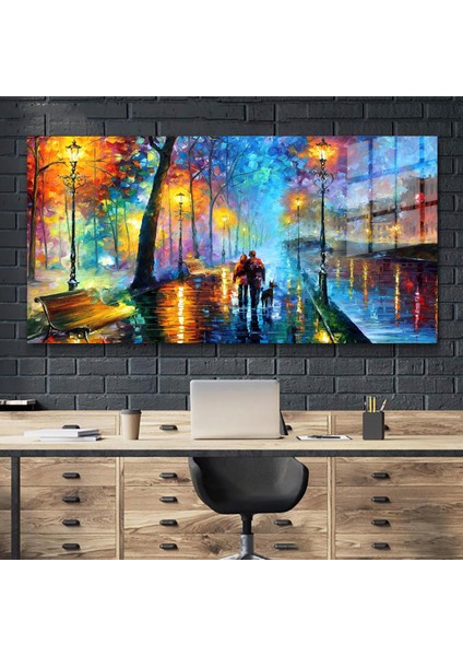 Sanatsal Yapayzeka, Creative Art, 3D Dekoratif Baskı Yatay Cam Tablo 381 modelleri