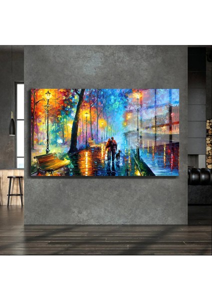 Sanatsal Yapayzeka, Creative Art, 3D Dekoratif Baskı Yatay Cam Tablo 381 indirimleri