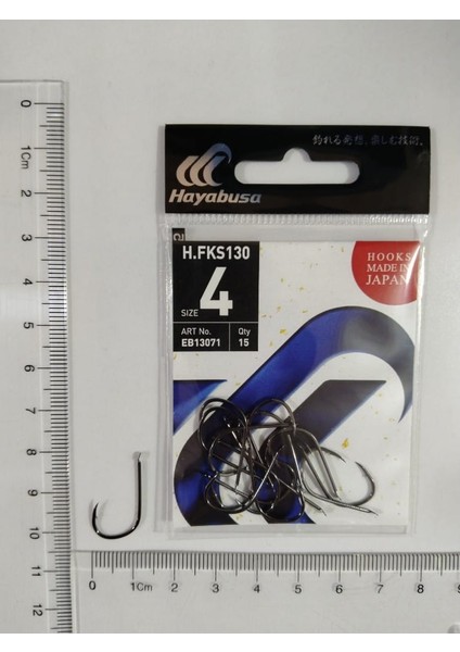 Hfks 130 Black Nickel Olta Iğnesi 15' Li Paket No : 4