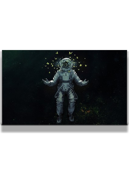 Sanatsal Yapayzeka, Creative Art, 3D Dekoratif Baskı Yatay Cam Tablo 65