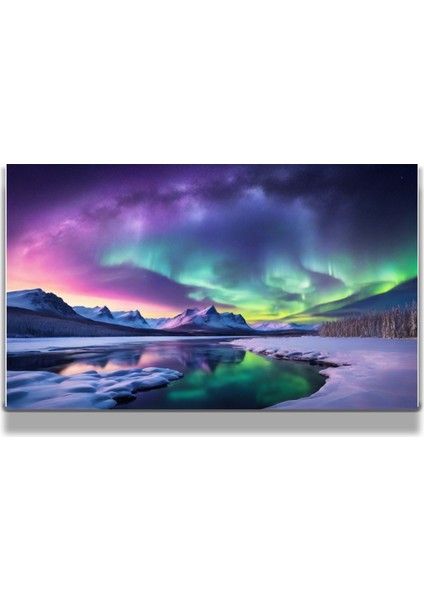 Sanatsal Yapayzeka, Creative Art, 3D Dekoratif Baskı Yatay Cam Tablo 143