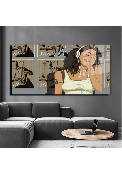 Sanatsal Yapayzeka, Creative Art, 3D Dekoratif Baskı Yatay Cam Tablo 252