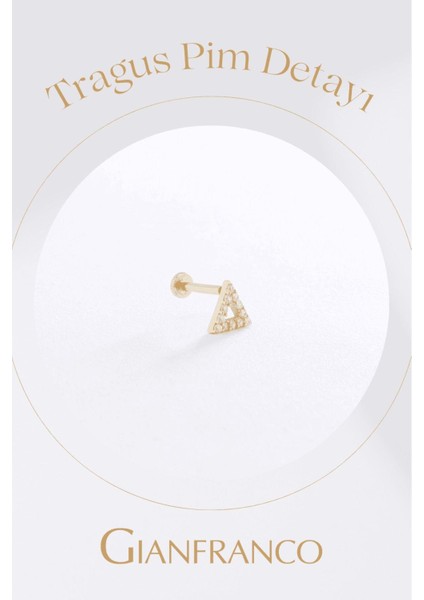 Miço Düğüm Tragus Küpe