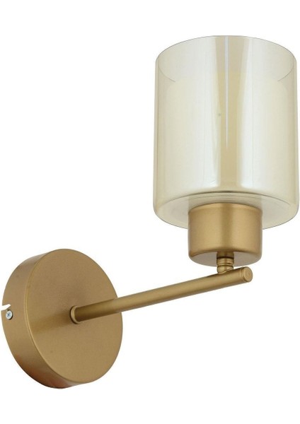 Lima Eskitme Bal Çift Cam Duvar Lambası Yatak Odası-Yatak Başı-Banyo Için Modern Aplik
