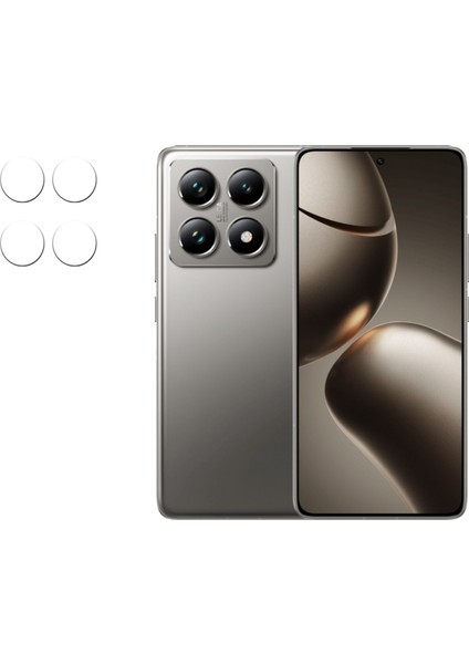 Xiaomi 14T Pro Kamera Camı Lens Koruyucu Nano Esnek FILM-AL3400