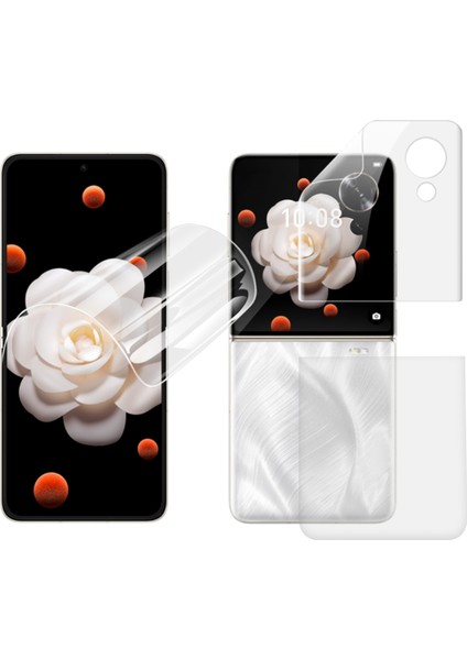 Honor Magic V Flip Hydrogel Esnek Ön Arka Koruma Filmi - AL3426