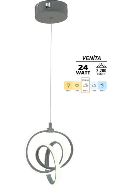 Modern Siyah Sarkıt LED Avize, Metal, Beyaz Işık, Salon ve Mutfak İçin Şık Aydınlatma fiyatları