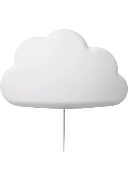 Bulut Şekilli LED Oda Lambası, Çocuk ve Bebek Odası Dekorasyonu, Beyaz Renk modelleri