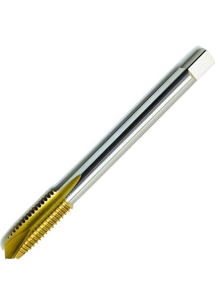 M16X2 Düz Makina Kılavuzu HSS-M2AL Titanyum Kaplı Standart DIN-371/C MK371TC16