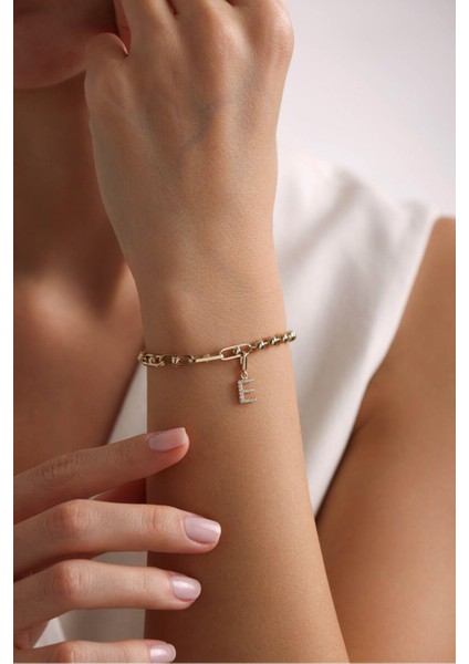 Harf Charm Duo Portoro Bileklik