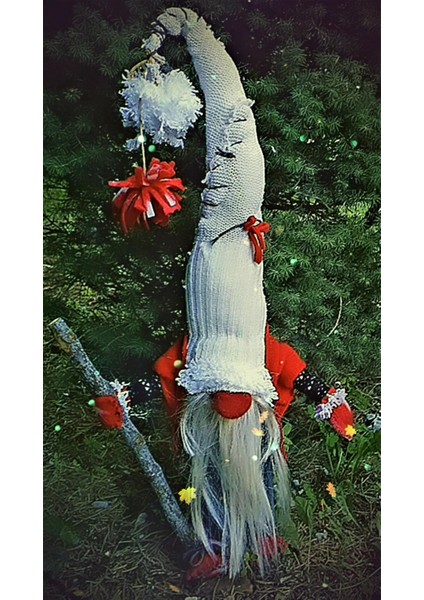 Şans Cücesi Gnome Yılbaşı Hediyesi 50 cm