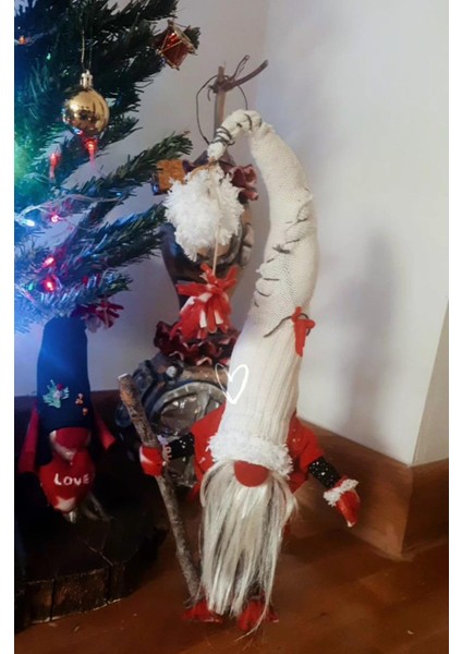 Şans Cücesi Gnome Yılbaşı Hediyesi 50 cm