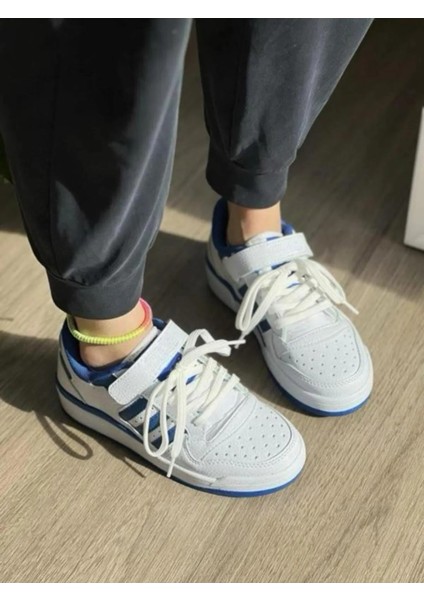 Frm Lw Beyaz Mavi Spor Ayakkabı