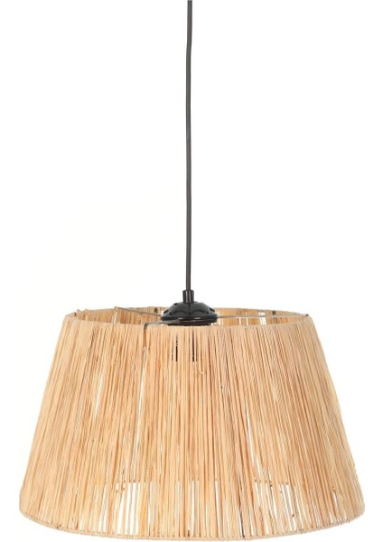 Doğal bambu avize kapak, şık ve zarif modern aydınlatma seçeneği