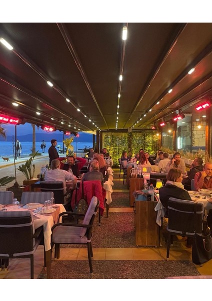 Halogen Black 2000Watt - Dış Mekan Isıtıcı Cafe Balkon Teraslar Için fırsatları