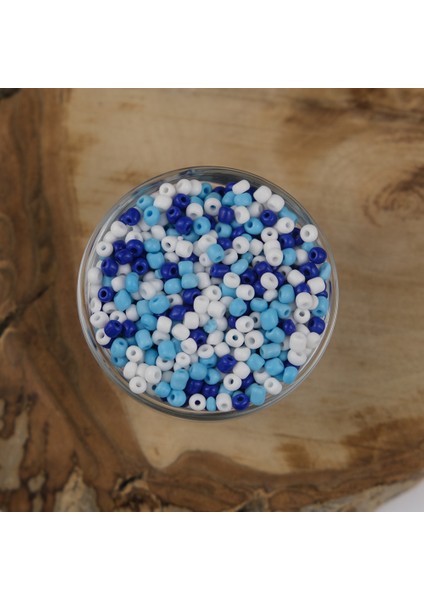 Abc Kum Boncuk Karışık 4 mm 500 Gram 6/0 - Mix 3