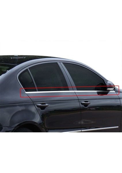 Vw Passat 3c B6 Cam Çıtası 4 Prç krom 2005-2011