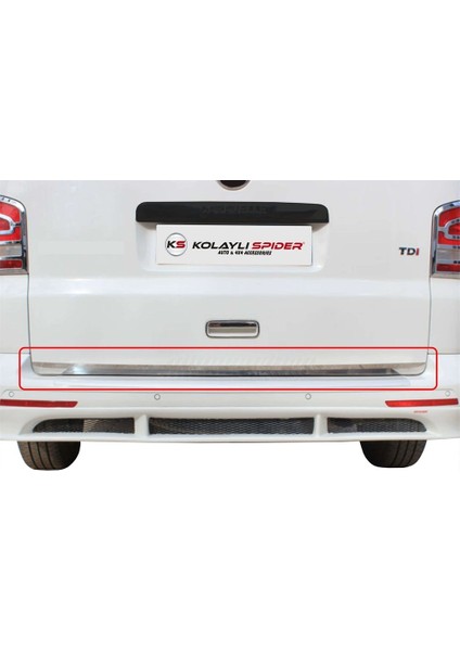 Vw Caravelle T5.5 Bagaj Alt Çıta Krom 2010-2015