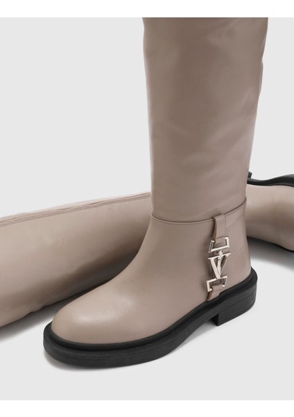 Malhaz Hakiki Deri Kadın Vizon Çizme fiyatları