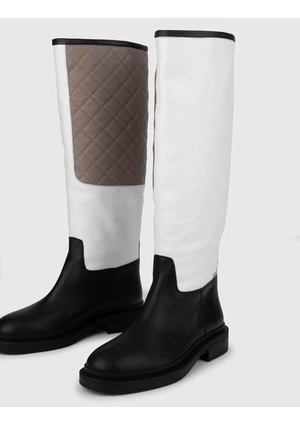 Dato Deri Kadın Siyah Çizme fırsatları