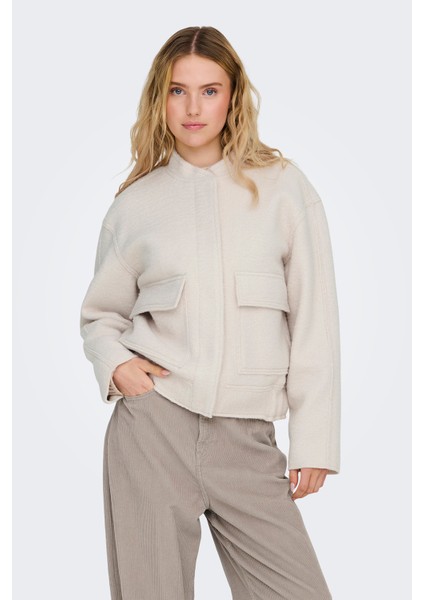 Onlsanne Regular Fit Yumuşak Dokulu Bomber Ceket Bayan Ceket 15335196 fiyatları