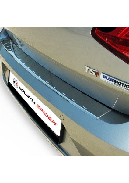 Vw Passat B8 Arka Tampon Eşiği Krom 2015 ve Sonrası
