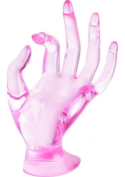 El Halkası Tutucu, Pembe Oda Dekoru Gösteriler Için Estetik Takı Sergileme, Tiki Dekor Yüzük Sergileme Takı Standı (Yurt Dışından)