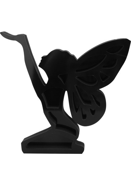 Faerie Raf Kristal Raf Duvar Raf Diz Çökmüş Faerie Raf Pvc Kristal Sergileme Raf Ünitesi Siyah Depolama Standı Için (Yurt Dışından)