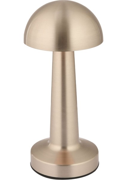 Şarjlı dokunmatik masa lambası, 3 renk, 7 saat kullanım, metal, gri, şık tasarım fırsatları