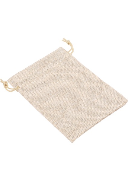 40 Parça Ipli Çuval Bezi Çanta, 13CMX10CM Çuval Bezi Ipli Hediye Çantası Düğün ve Parti Hediyeleri Için Takı Torbaları, Kendin Yap El Sanatları, Hediyeler, Noel (Yurt Dışından)