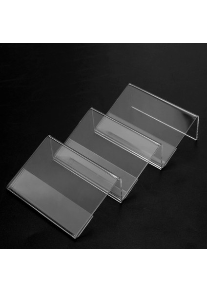 30 Adet Burcu Ekran Tutucu Fiyat Adı Kart Etiketi Mini Burcu Etiket Tezgah Üstü Stand Kılıfı 6 cm x 4 cm (Yurt Dışından)