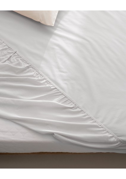 Manon King Size Plus %100 Pamuk Ranforce Lastikli Çarşaf - Gri fiyatları