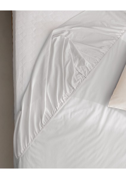 Manon King Size Plus %100 Pamuk Ranforce Lastikli Çarşaf - Gri modelleri